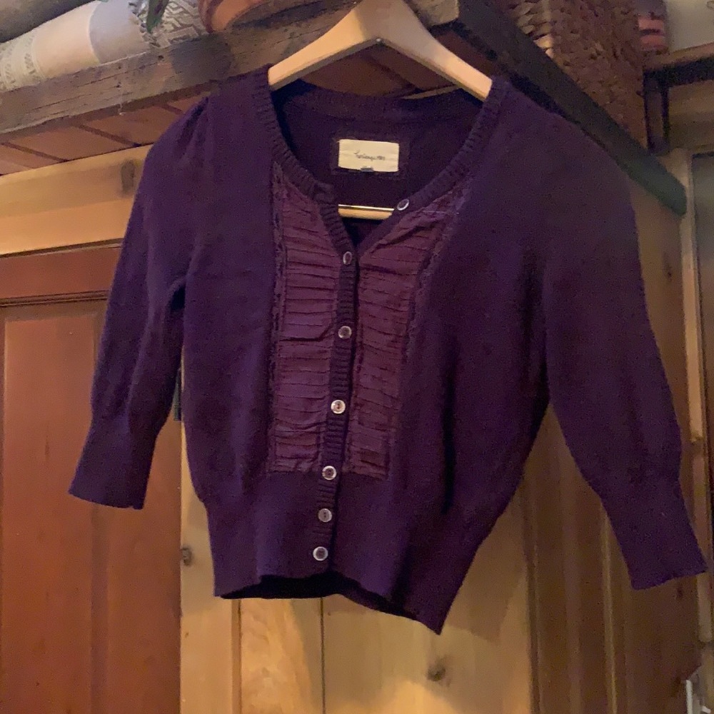 Heritage 1981 Angora Blend Button Up Cardigan